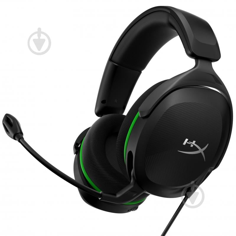 Навушники HyperX Cloud Stinger 2 Core Xbox black/green (6H9B8AA) - фото 1