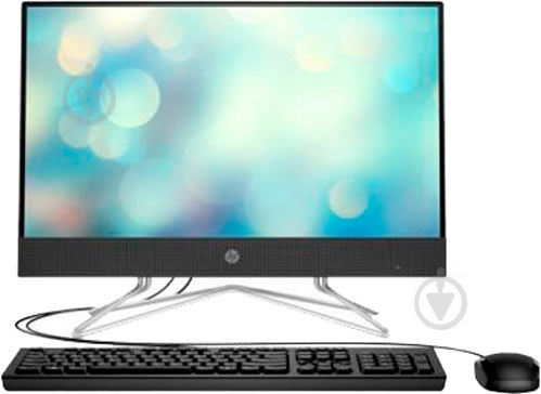 Моноблок HP All-in-One 21,5" (1M5W3EA) black - фото 1