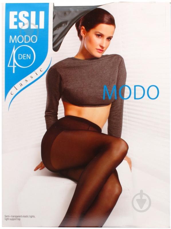 Колготки ESLI MODO 40 den marrone Колготки жін. ESLI MODO 2 шоколадный - фото 1