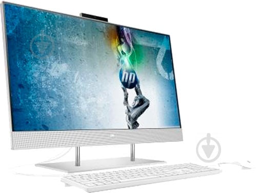 Моноблок HP All-in-One 23,8" (1G1D5EA) silver - фото 3