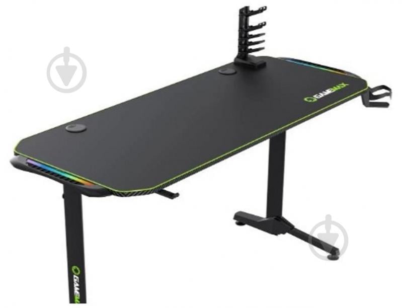 Стол игровой GameMax D140 Carbon RGB Black - фото 5