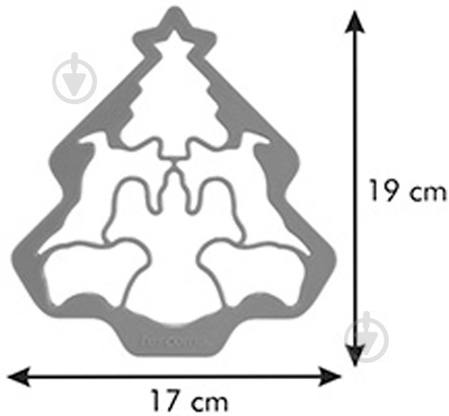 Формочка Різдвяна DELICIA 630899 Tescoma - фото 4
