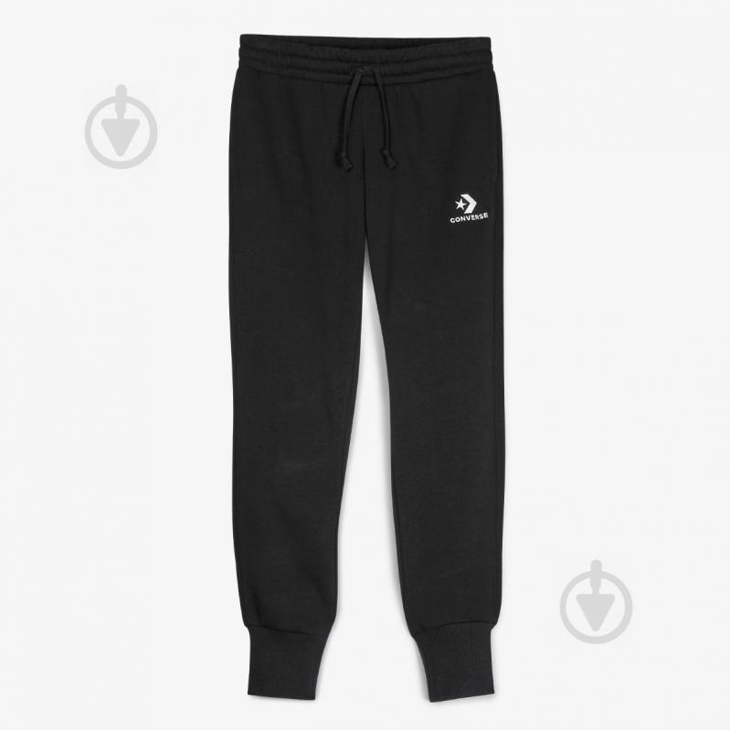 Штани Converse STAR_CHEVRON_EMB_PANT_BLACK 10008821-001 р. L чорний - фото 1