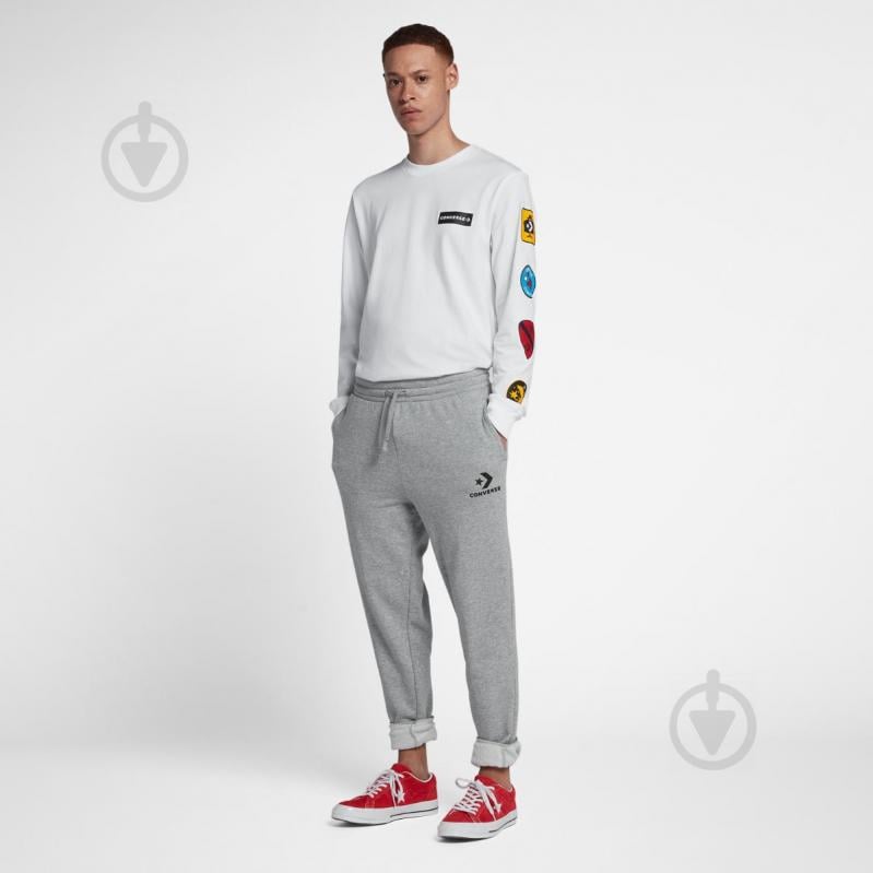 Штани Converse STAR_CHEVRON_JOGGER_VGH 10007883-035 р. L сірий - фото 4