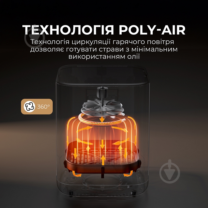 Мультипечь MOVA AeroChef FD10s Pro Black - фото 4 Мультипечь MOVA AeroChef FD10s Pro Black - фото 4