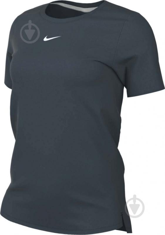 Футболка Nike W NK ONE DF SS STD TOP DD0638-328 р.S зеленый - фото 6