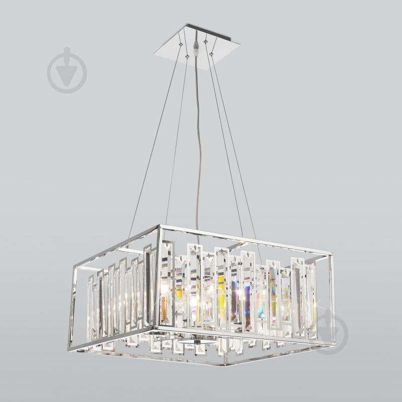 ВИТРИНА! Люстра подвесная Strotskis Cella 312/6 6x60 Вт E14 хром - фото 1