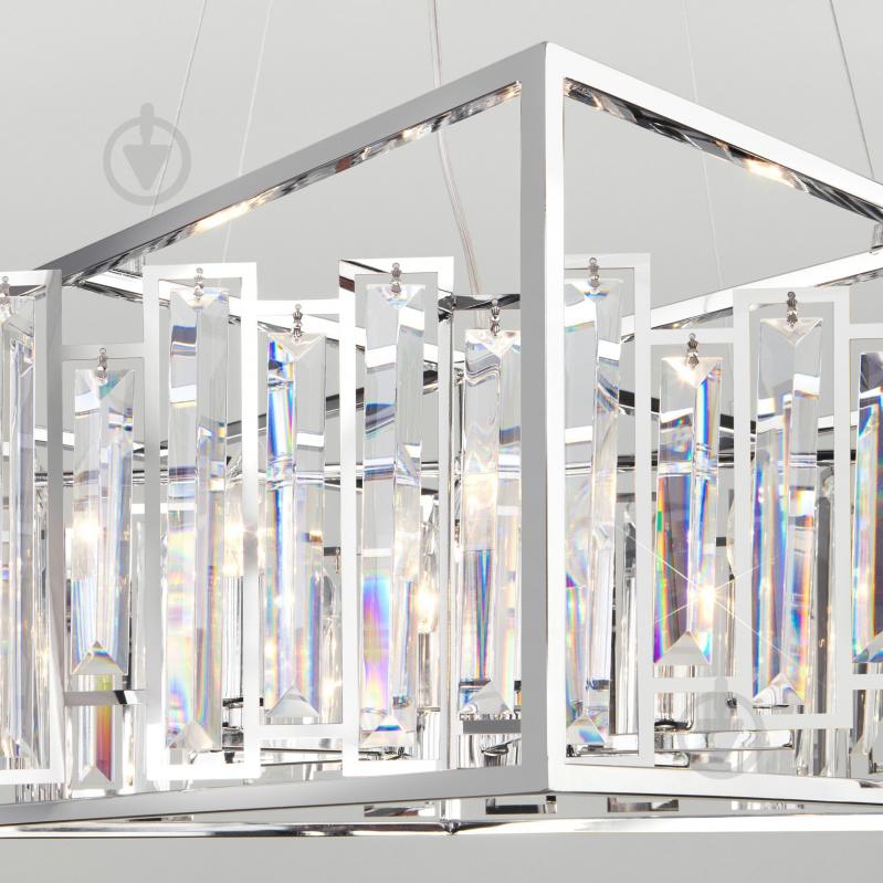 ВИТРИНА! Люстра подвесная Strotskis Cella 312/6 6x60 Вт E14 хром - фото 3