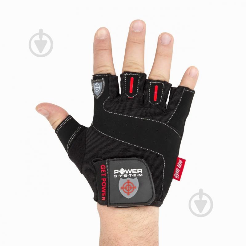 Перчатки для фитнеса Power System PS-2550 р. M черный - фото 2