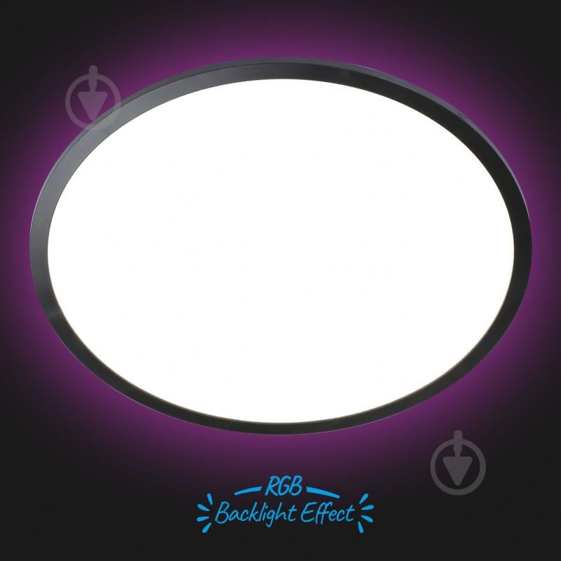Світильник стельовий LIGHT SET LED SYNEVIR R500 45+4W 45 Вт чорний 4500 К - фото 5
