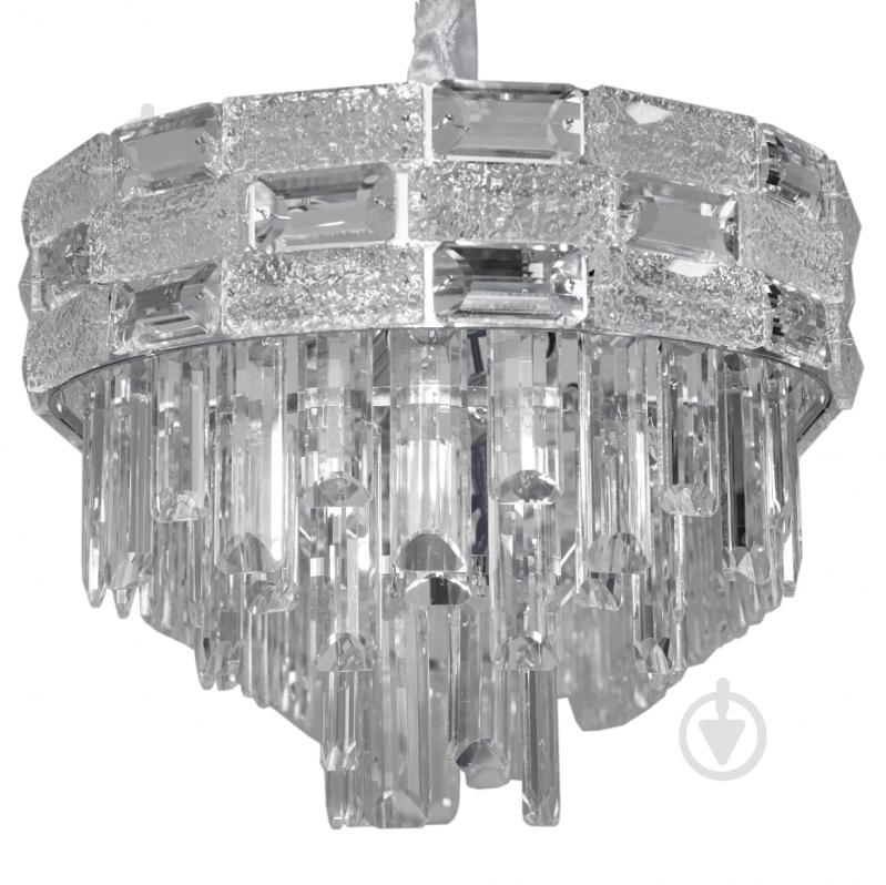 ВИТРИНА! Люстра подвесная V-WATT KUNST CHR 12x40 Вт E14 хром - фото 2