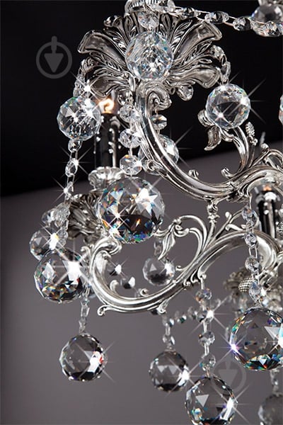 ВИТРИНА! Люстра подвесная Strotskis Premiera 6x60 Вт E14 серебряный 231/6 - фото 3 ВИТРИНА! Люстра подвесная Strotskis Premiera 6x60 Вт E14 серебряный 231/6 - фото 3