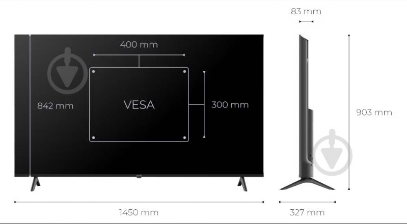 ВІТРИНА! Телевізор Kivi 65U770QB Prime E5 - фото 5