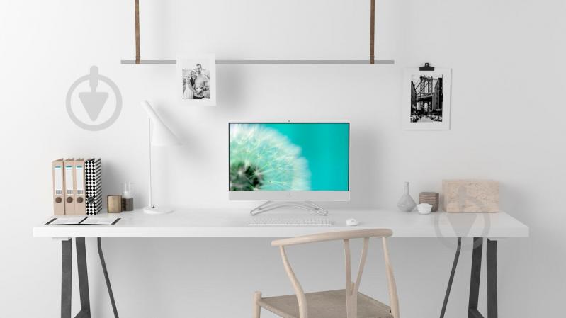Моноблок HP All-in-One 23,8" (9CN54EA) white - фото 6