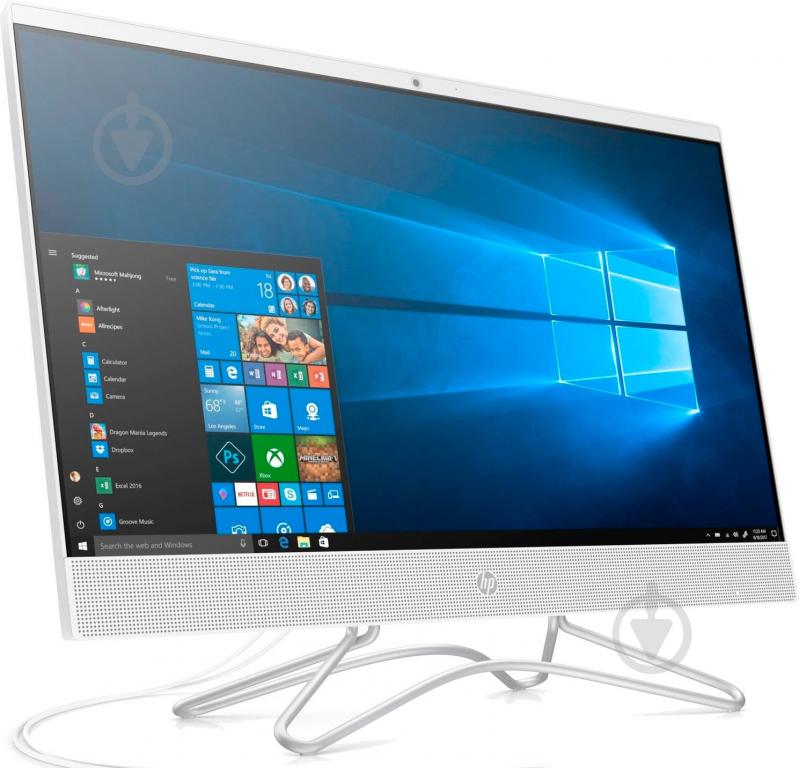 Моноблок HP All-in-One 23,8" (9CN54EA) white - фото 3
