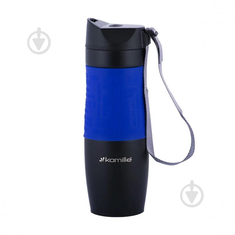 Термочашка Kamille KM-2067-BL 480 мл - фото 1 Термочашка Kamille KM-2067-BL 480 мл - фото 1
