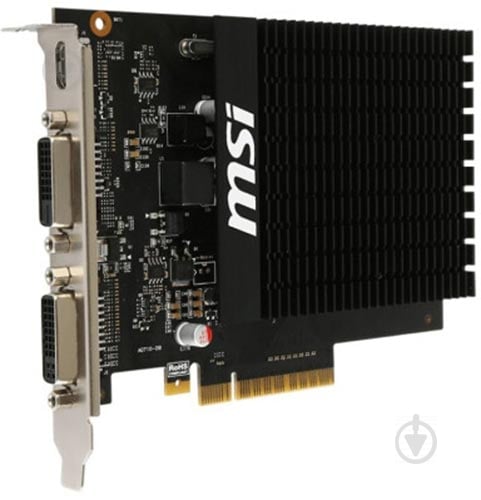 Видеокарта MSI GeForce GT710 2GB DDR3 64bit (GT 710 2GD3H H2D) - фото 3