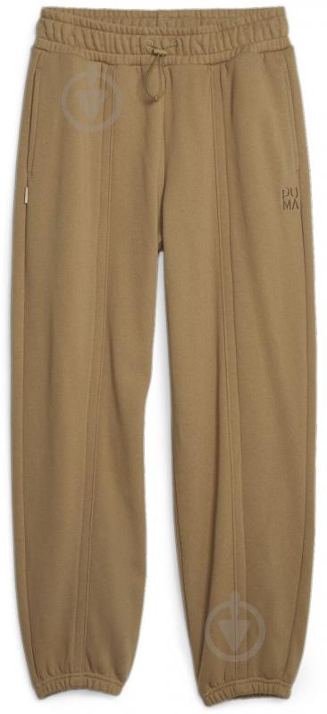 Брюки Puma INFUSE SWEATPANTS TR 62144585 р. S бежевый - фото 1