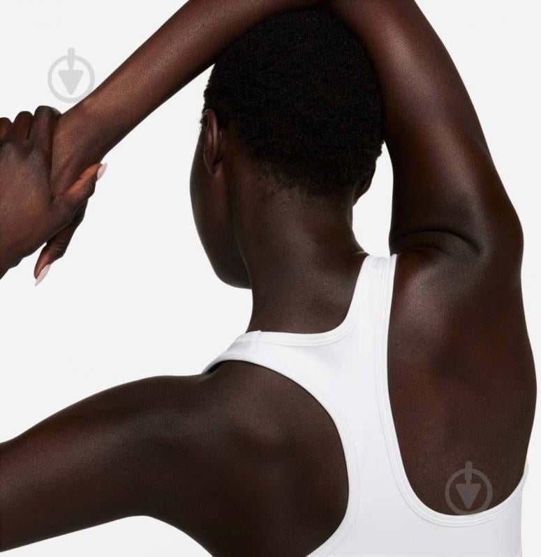 Бра Nike W NK SWSH MED SPT BRA DX6821-100 р.XS белый - фото 5 Бра Nike W NK SWSH MED SPT BRA DX6821-100 р.XS белый - фото 5