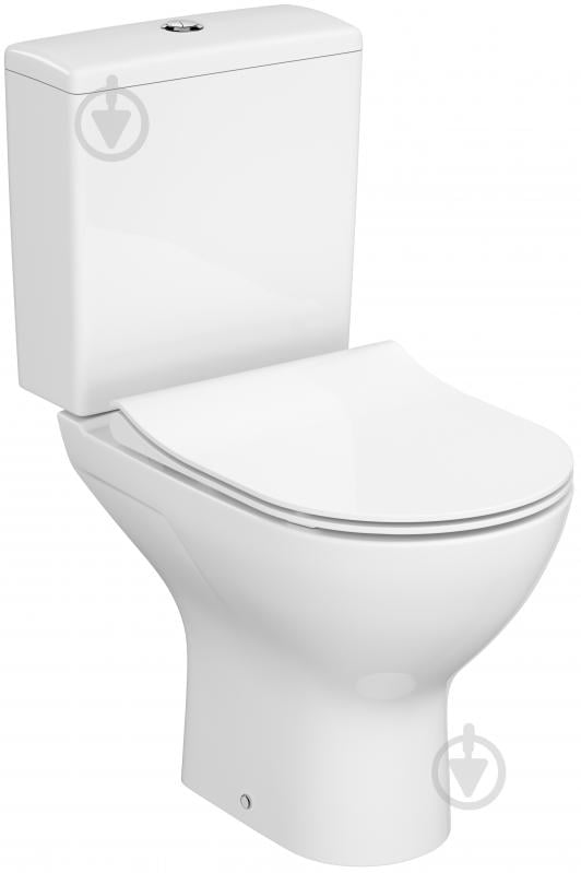 Унитаз-компакт Cersanit COLOUR PRO OVAL VORTEX 011 883 K103-056 - фото 2 Унитаз-компакт Cersanit COLOUR PRO OVAL VORTEX 011 883 K103-056 - фото 2