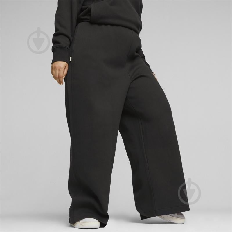 Штани Puma INFUSE WIDE LEG PANTS 62144801 р. S чорний - фото 4