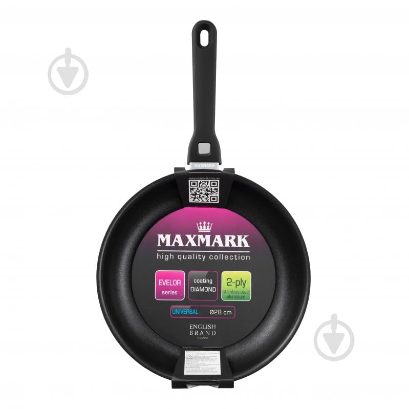 Сковорода Maxmark Evelor 28 см MK-PL1728 - фото 1