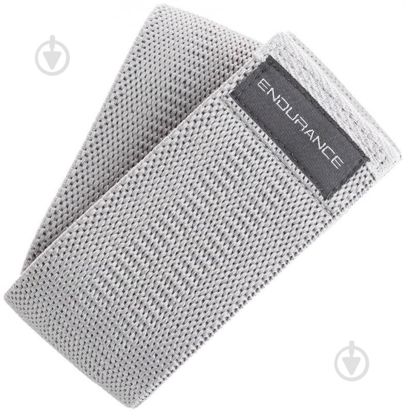 Резинка для фітнесу Endurance Textile Power Band E99501-1012 сірий - фото 1 Резинка для фітнесу Endurance Textile Power Band E99501-1012 сірий - фото 1