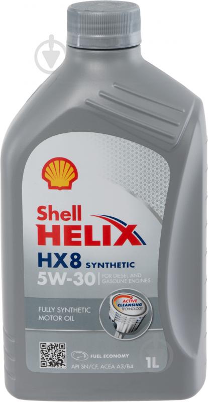 Моторное масло SHELL Helix HX8 5W-30 1 л (550038062)