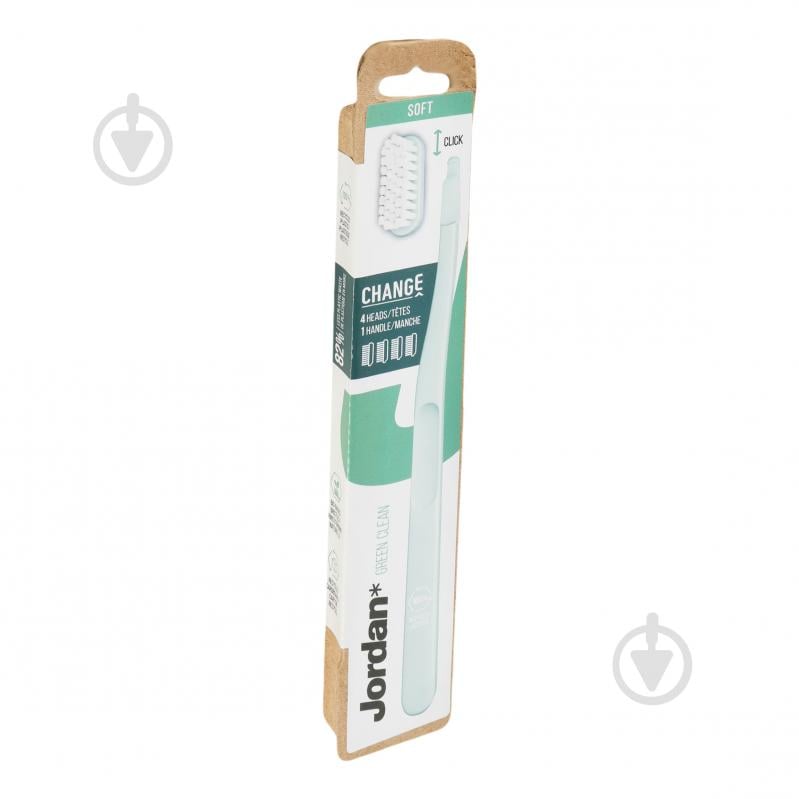 Звичайна Jordan* Change Green Clean Soft 4-head pack м'яка 1 шт. - фото 7