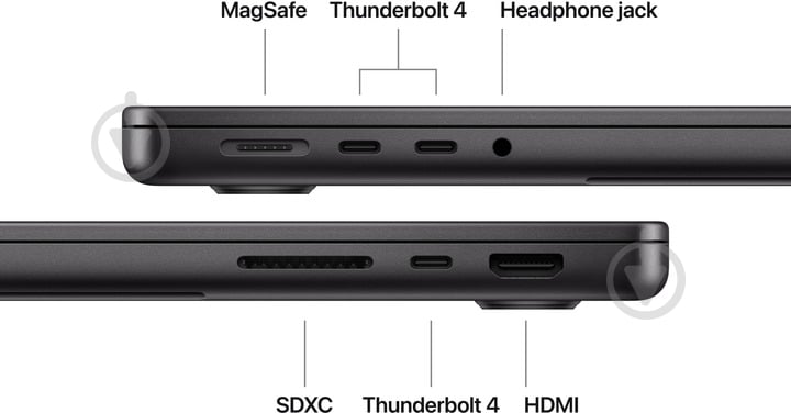 Ноутбук Apple MacBook Pro M5 16/512GB 2025 14" (MDE04UA/A) space black - фото 7