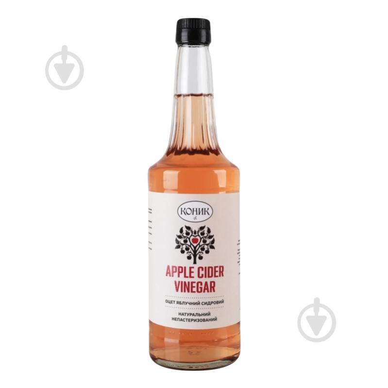 Оцет яблучний Україна 6% сидровий натуральний непастеризований 700 мл - фото 1