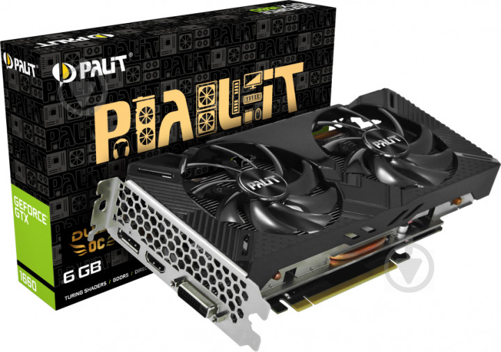 Видеокарта Palit GeForce GTX 1660 Dual OC 6GB GDDR5 192bit (NE51660S18J9-1161A) - фото 10