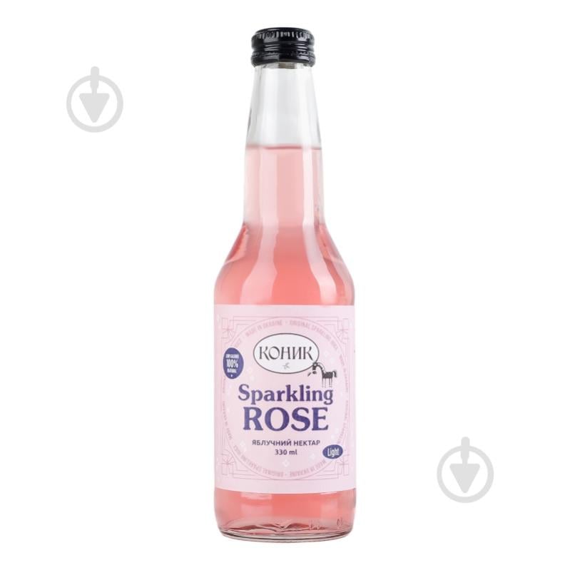 Нектар КОНИК яблучний Sparkling rose 0,33 л - фото 1 Нектар КОНИК яблучний Sparkling rose 0,33 л - фото 1