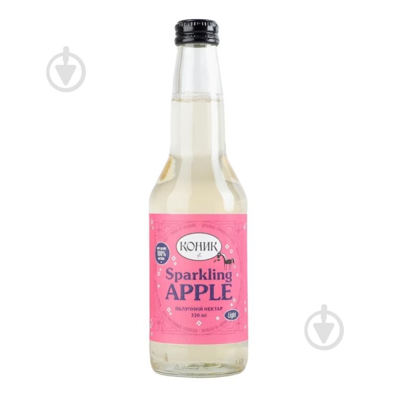 Нектар КОНИК яблучний Sparkling apple 0,33 л - фото 1 Нектар КОНИК яблучний Sparkling apple 0,33 л - фото 1