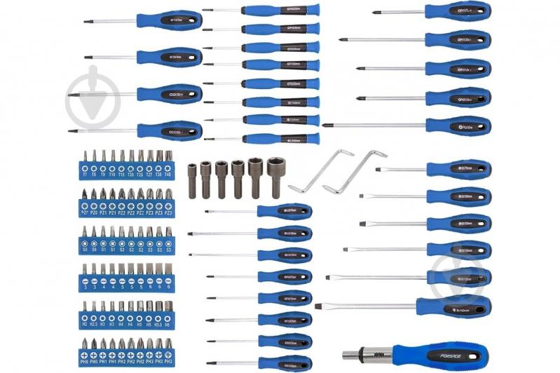 Forsage Набір викруток та біт 100пр F-10100 - фото 3 Forsage Набір викруток та біт 100пр F-10100 - фото 3