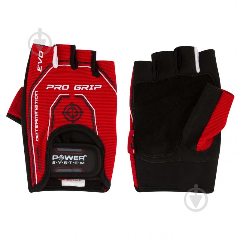 Перчатки для фитнеса Power System PS_2250E р. S красный - фото 1 Перчатки для фитнеса Power System PS_2250E р. S красный - фото 1