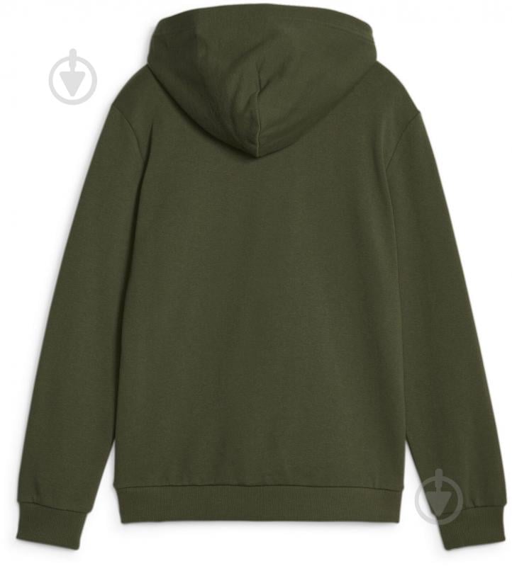 Джемпер Puma DOWNTOWN LOGO HOODIE TR B 62159531 р.152 зелений - фото 2