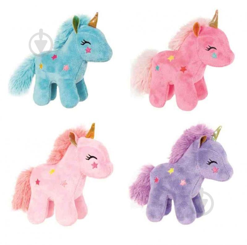 Мягкая игрушка Stip Единорог 13 см разноцветный - фото 1 Мягкая игрушка Stip Единорог 13 см разноцветный - фото 1