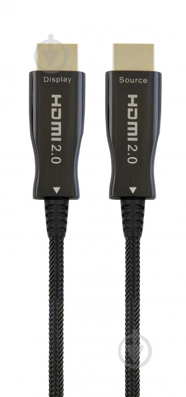 Кабель Cablexpert (AOC) HDMI V.2.0, 4К 60Гц 15 м black (CCBP-HDMI-AOC-15M) - фото 1