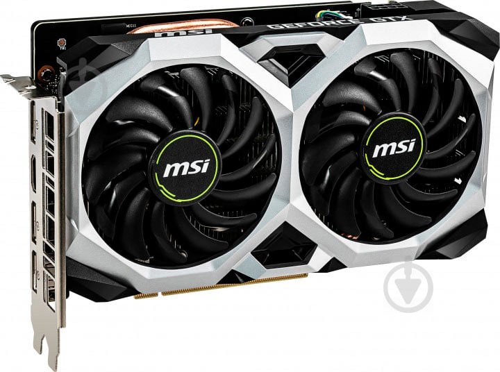 Видеокарта MSI GeForce GTX 1660 6GB GDDR5 192bit (GTX 1660 VENTUS XS 6G) - фото 2