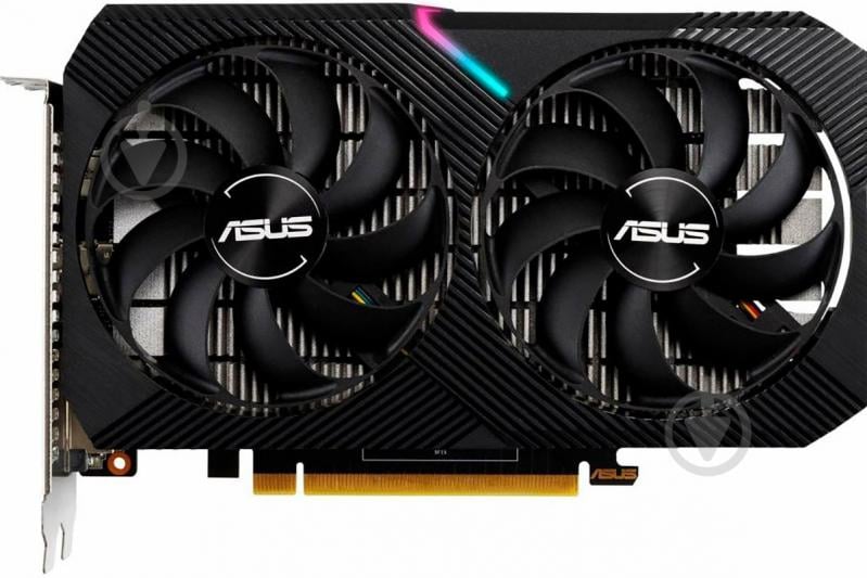 Відеокарта Asus GeForce GTX 1650 4GB GDDR6 128bit (DUAL-GTX1650-4GD6-MINI) - фото 1