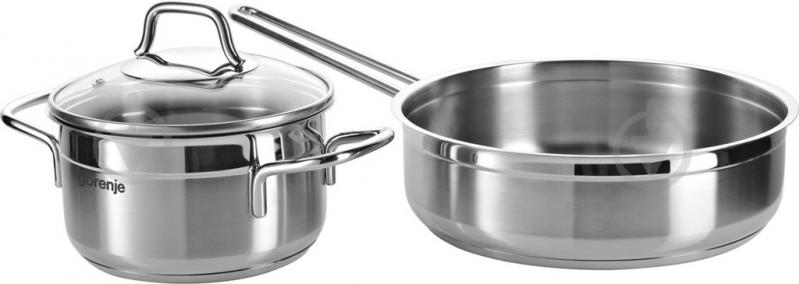 Набор посуды Gorenje Silver Countess 3 предмета CW3SC - фото 1