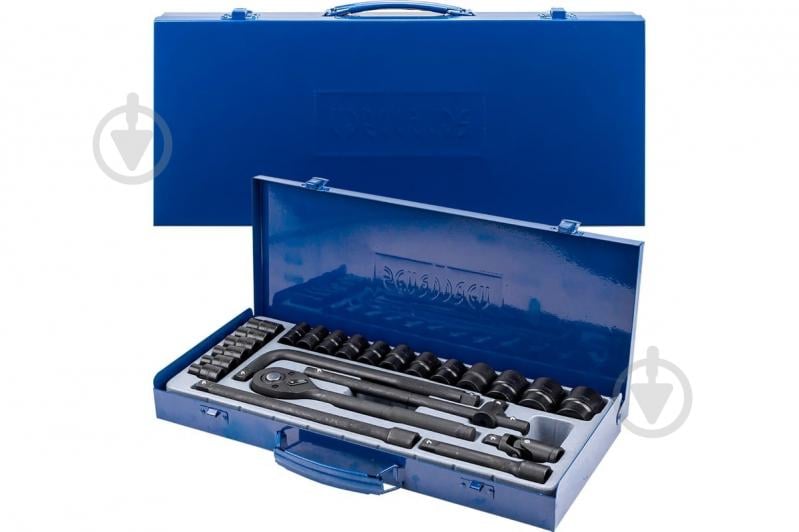 Набор ручного инструмента Scheppach 1/2'' 6 граней 24 шт. SCH-4245B-5MPB - фото 3 Набор ручного инструмента Scheppach 1/2'' 6 граней 24 шт. SCH-4245B-5MPB - фото 3