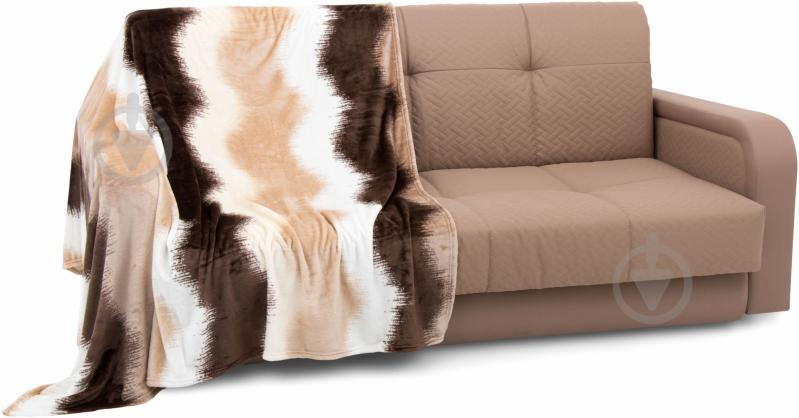 Плед Омбре 220x240 см бежевый La Nuit - фото 2