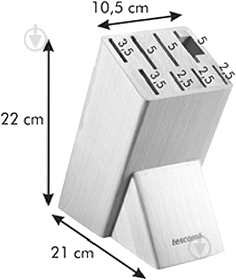 Блок для ножей NOBLESSE 869514 Tescoma - фото 2