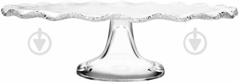 Блюдо IVV Special clear 33 см на ніжці - фото 2