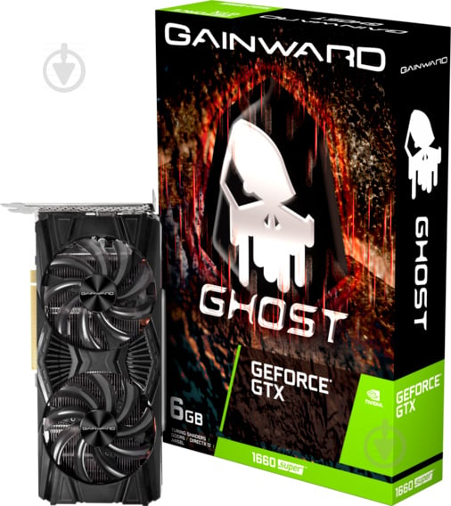 Видеокарта Gainward GeForce GTX 1660 Super Ghost 6GB GDDR6 192bit (471056224-1402) - фото 6