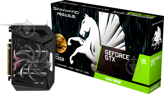 Видеокарта Gainward GeForce GTX 1660 Super Pegasus OC 6GB GDDR6 192bit (471056224-1358) - фото 5