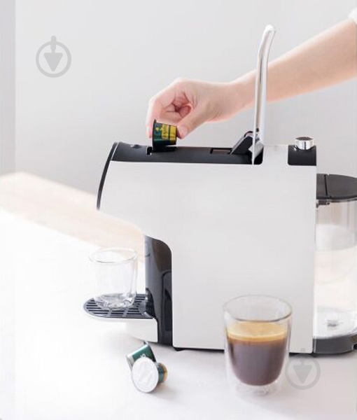 Кофеварка капсульная Scishare S1102 White - фото 5