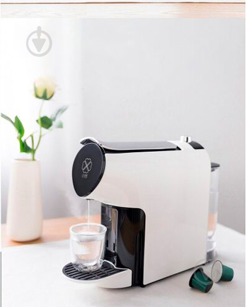 Кофеварка капсульная Scishare S1102 White - фото 6